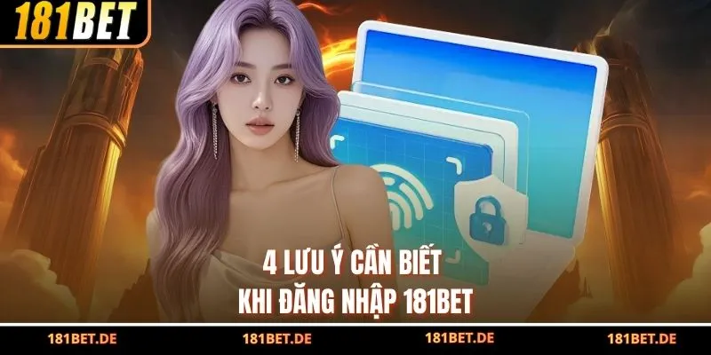 Đăng Nhập 181BET Đơn Giản, Nhanh Chóng Chỉ Trong 3 Phút 4 4 lưu ý cần biết khi đăng nhập 181BET