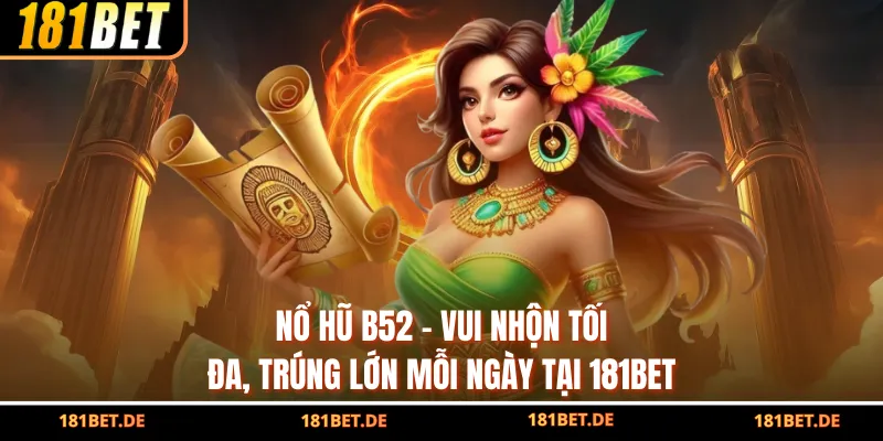 Nổ Hũ B52 - Vui Nhộn Tối Đa, Trúng Lớn Mỗi Ngày Tại 181BET 1 Nổ Hũ B52 - Vui Nhộn Tối Đa, Trúng Lớn Mỗi Ngày Tại 181BET